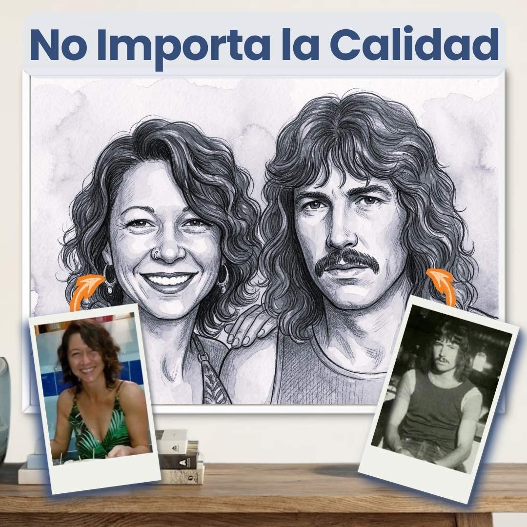 Retrato Artístico Familiar Personalizado