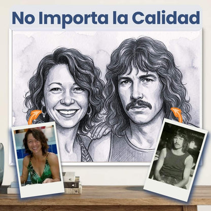 Retrato Artístico Familiar Personalizado